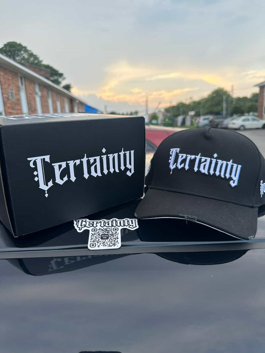 Logo Hat White