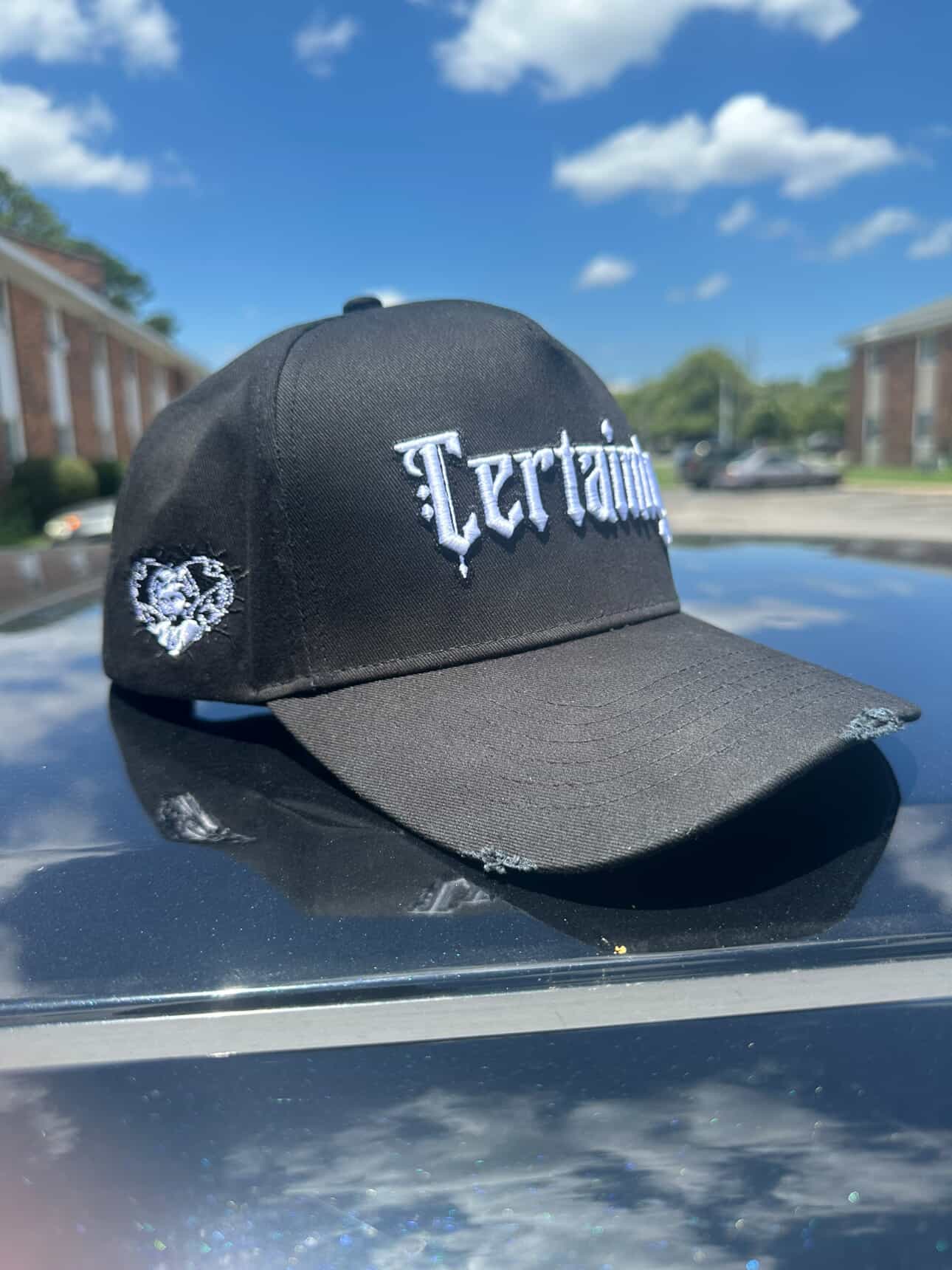 Logo Hat White