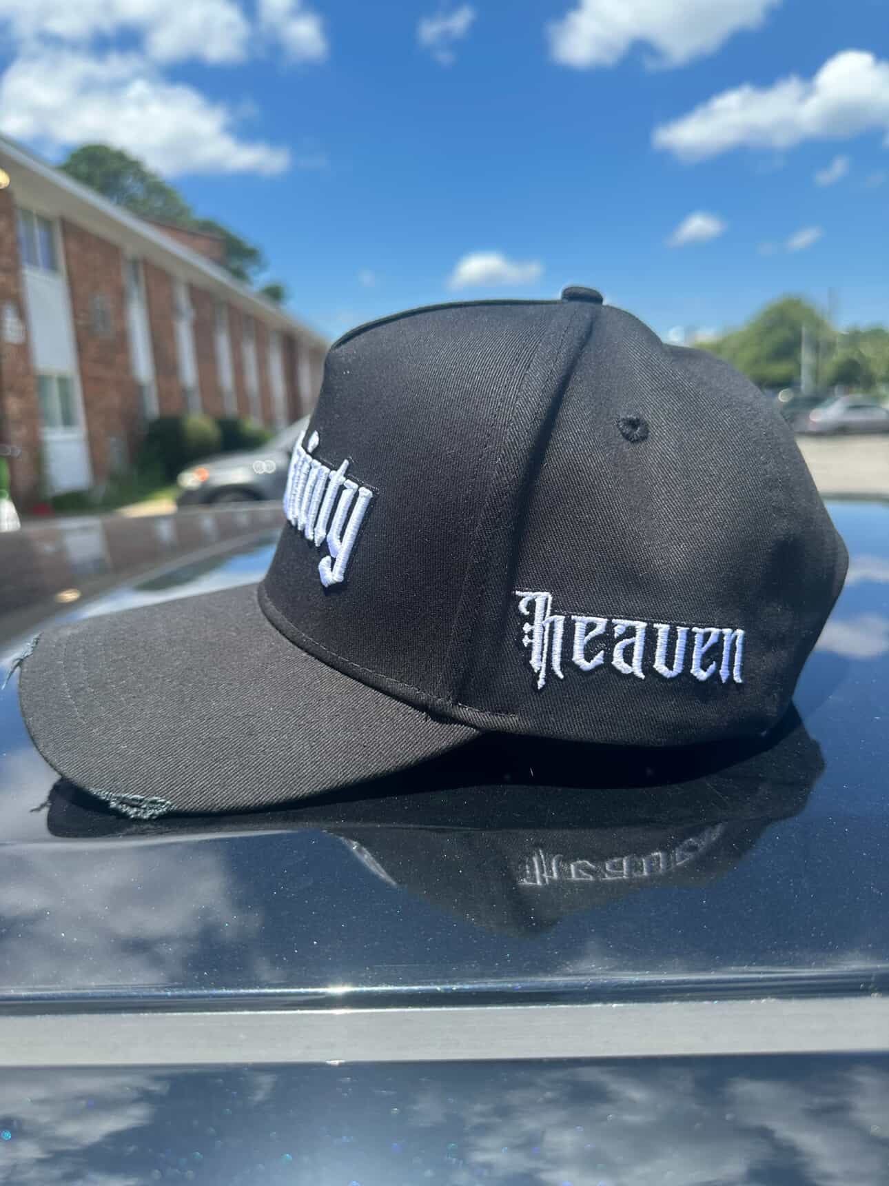 Logo Hat White